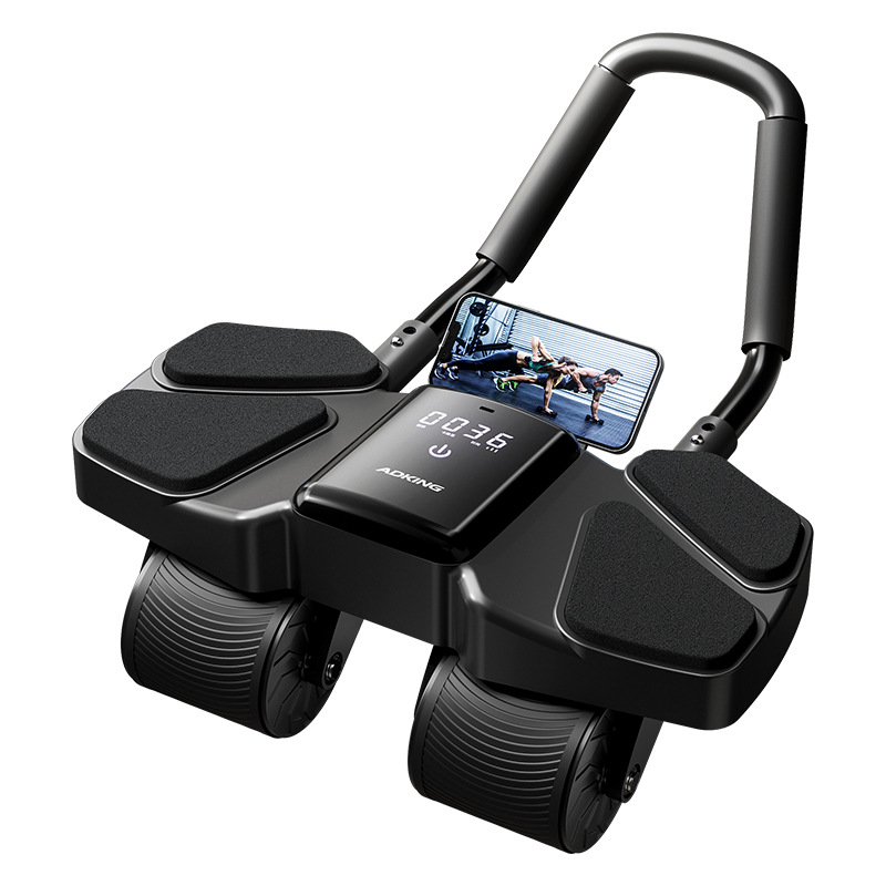 Ab Wheel Roller - Rodillo Abdominal de Cuatro Ruedas con