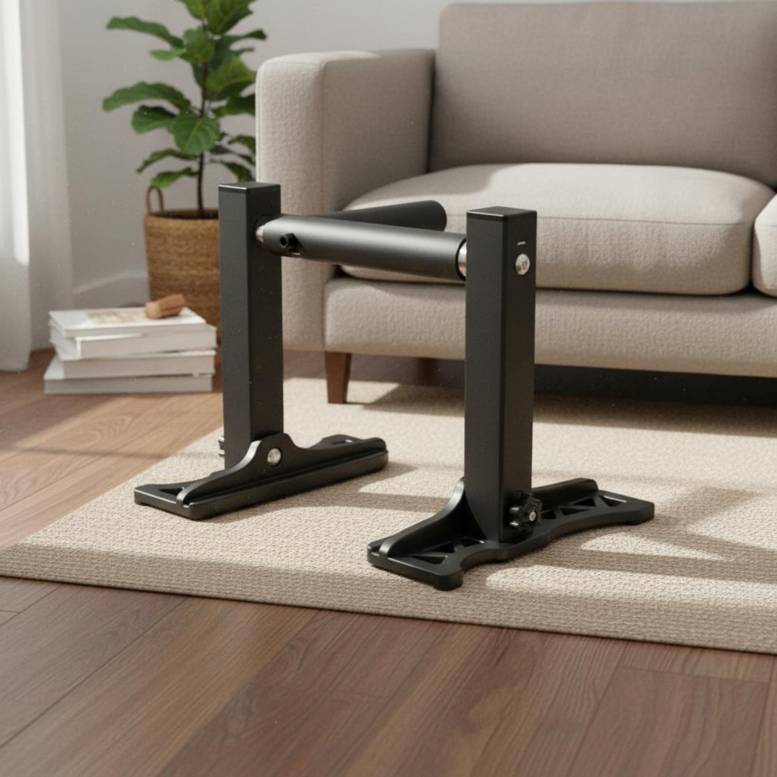 Pull Up Bar Doorframe - 2 Piezas Soporte Ajustable para Dominadas,