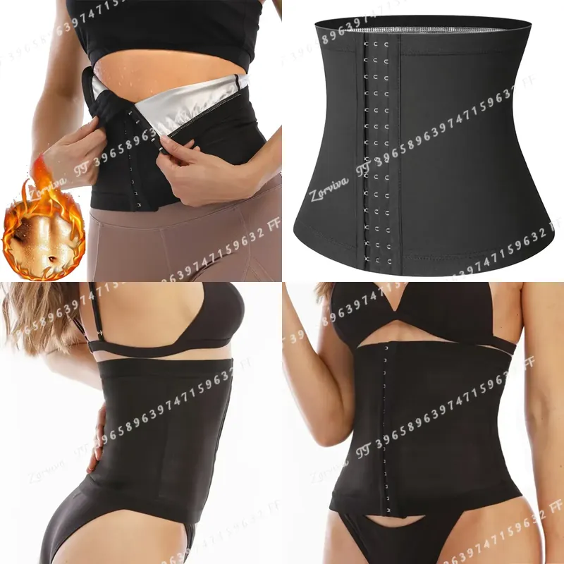 Waist Trainer Women - Traje de sauna para mujer, cinturón