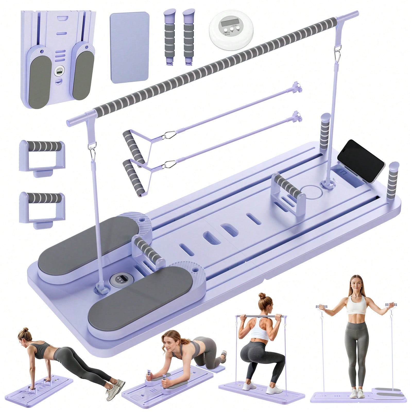 Reformer de Pilates con Barra, - Waist Trainer Women reseña y precio