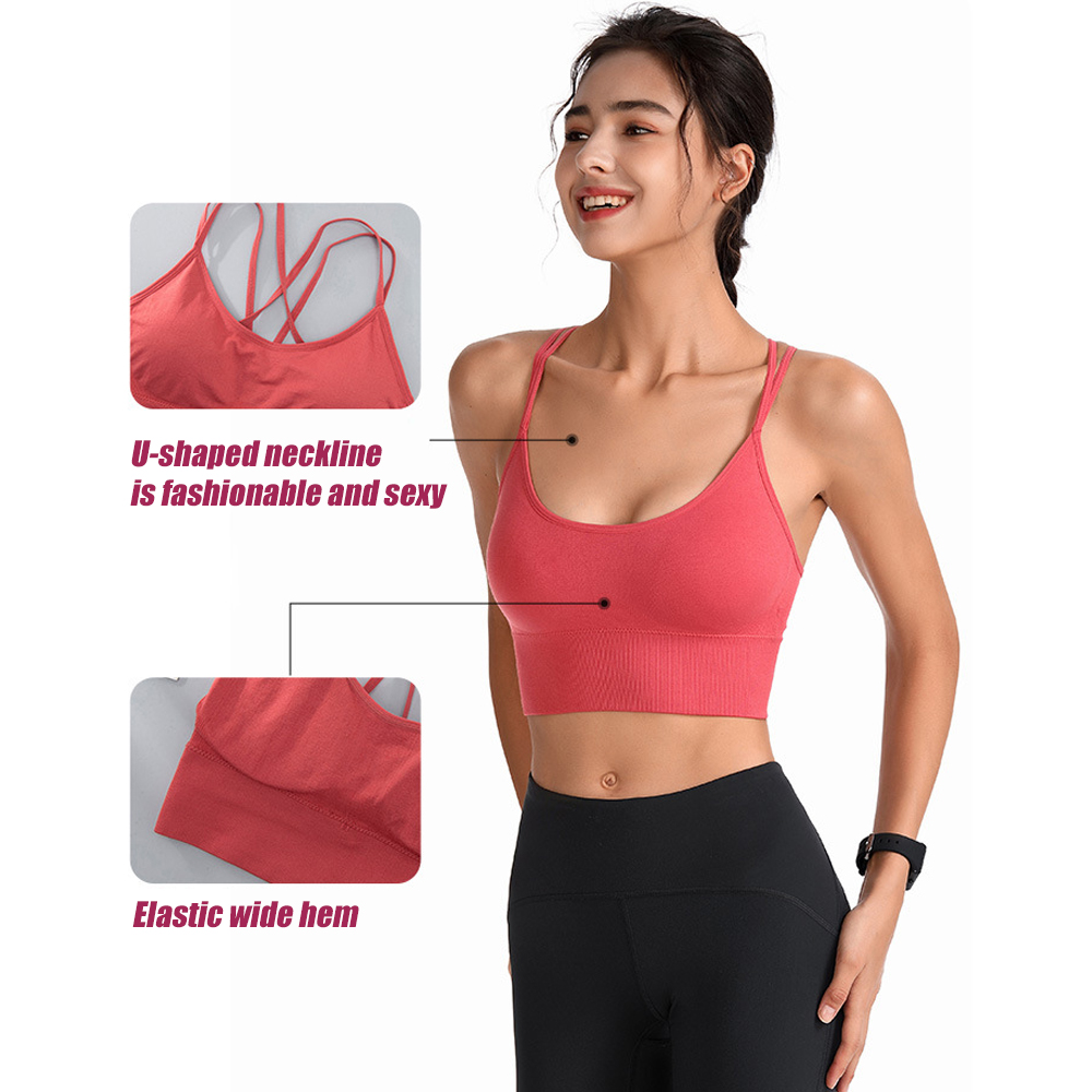 1 pieza de sujetador deportivo - Yoga Fitness Girl reseña y precio