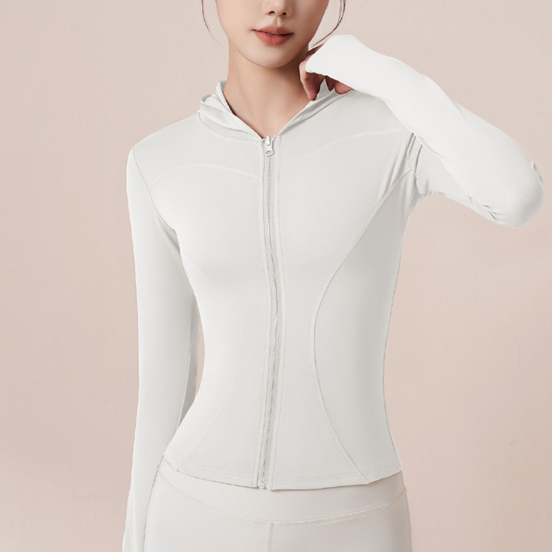 Chaqueta de Yoga con capucha d - Yoga Fitness Hoodie reseña y precio