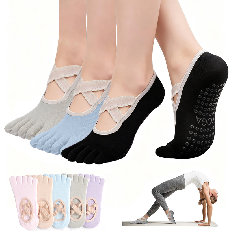 Calcetines de Pilates Antidesl - Yoga Fitness Dance reseña y precio