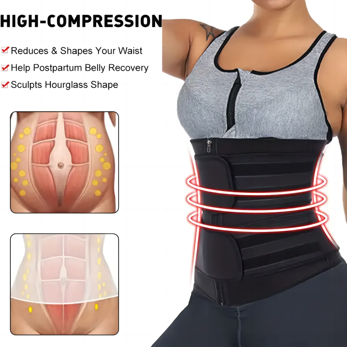 Faja Reductora de Cintura para - Waist Trainer Women reseña y precio