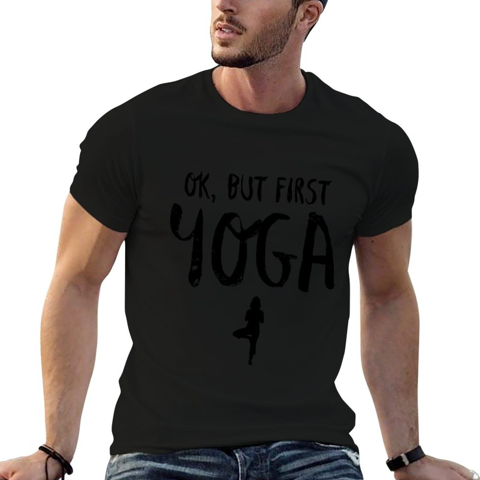 Ok, pero primero, camiseta div - Yoga Fitness First reseña y precio