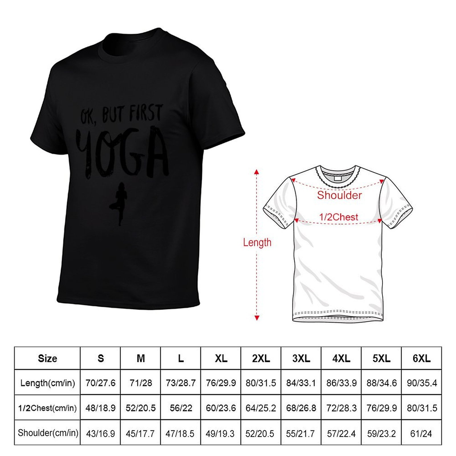 Ok, pero primero, camiseta div - Yoga Fitness First reseña y precio