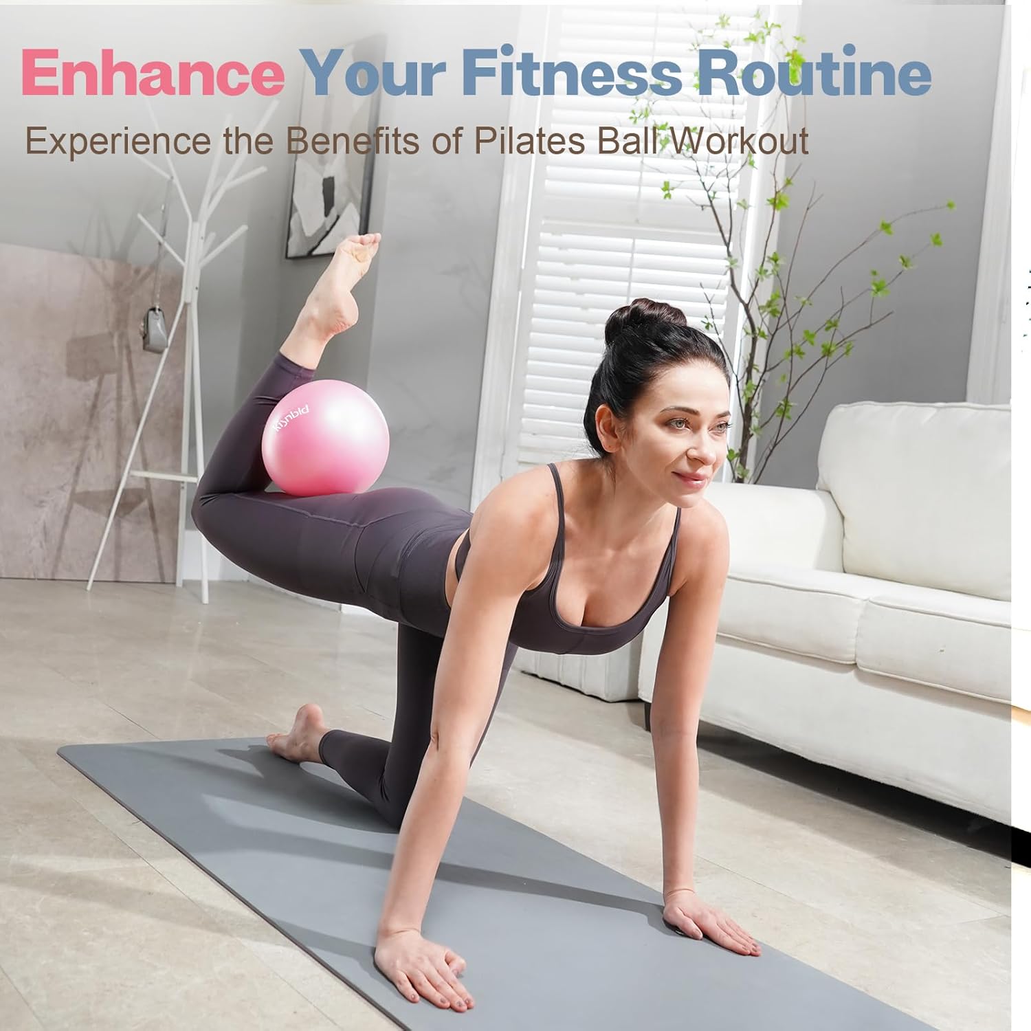 Pelota de Ejercicio Pequeña, M - Yoga Fitness At Home reseña y precio