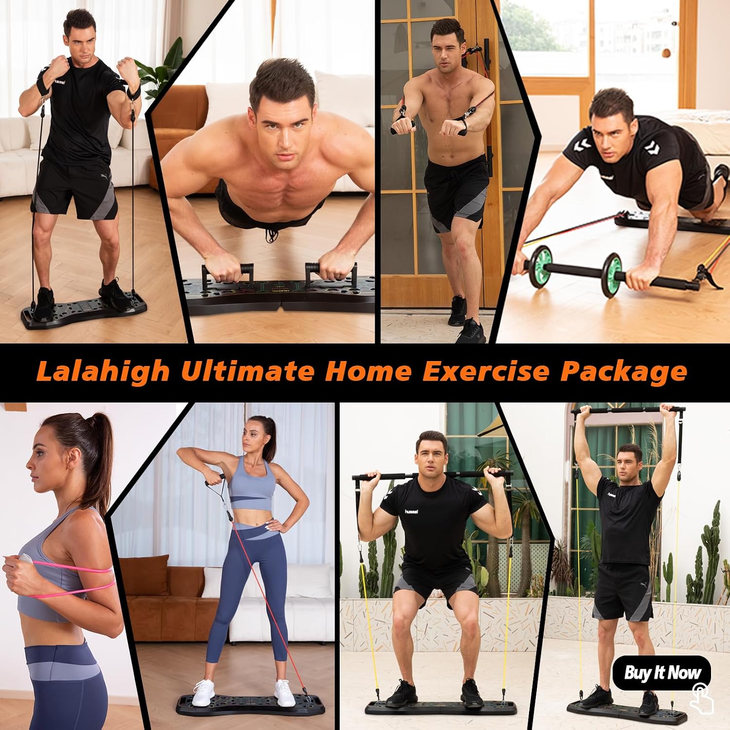 Tabla de Push-Up LALAHIGH, Equ - Ab Wheel Roller reseña y precio