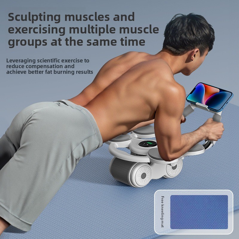 Rodillo Abdominal con Soporte  - Ab Wheel Roller reseña y precio