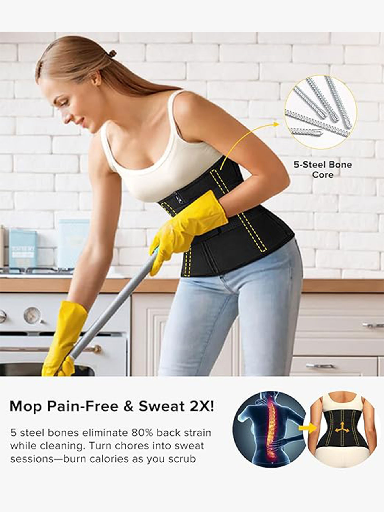 Faja Reductora de Cintura para - Waist Trainer Women reseña y precio