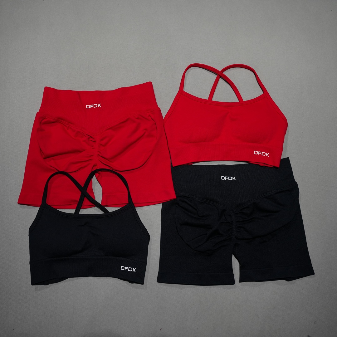 DFDK Conjunto de leggings cort - Yoga Fitness Kleidung reseña y precio