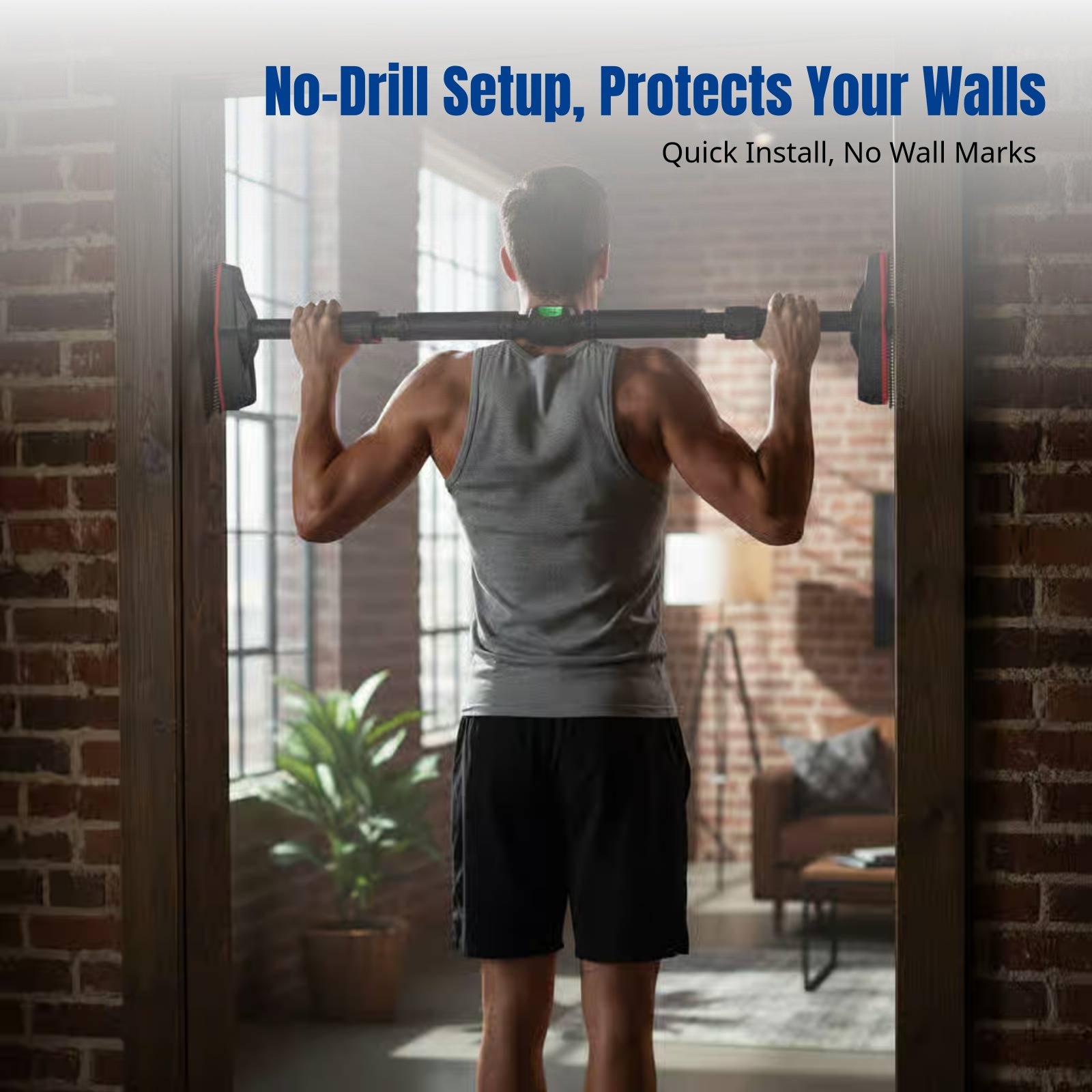 Barra de dominadas de alta res - Pull Up Bar Doorframe reseña y precio