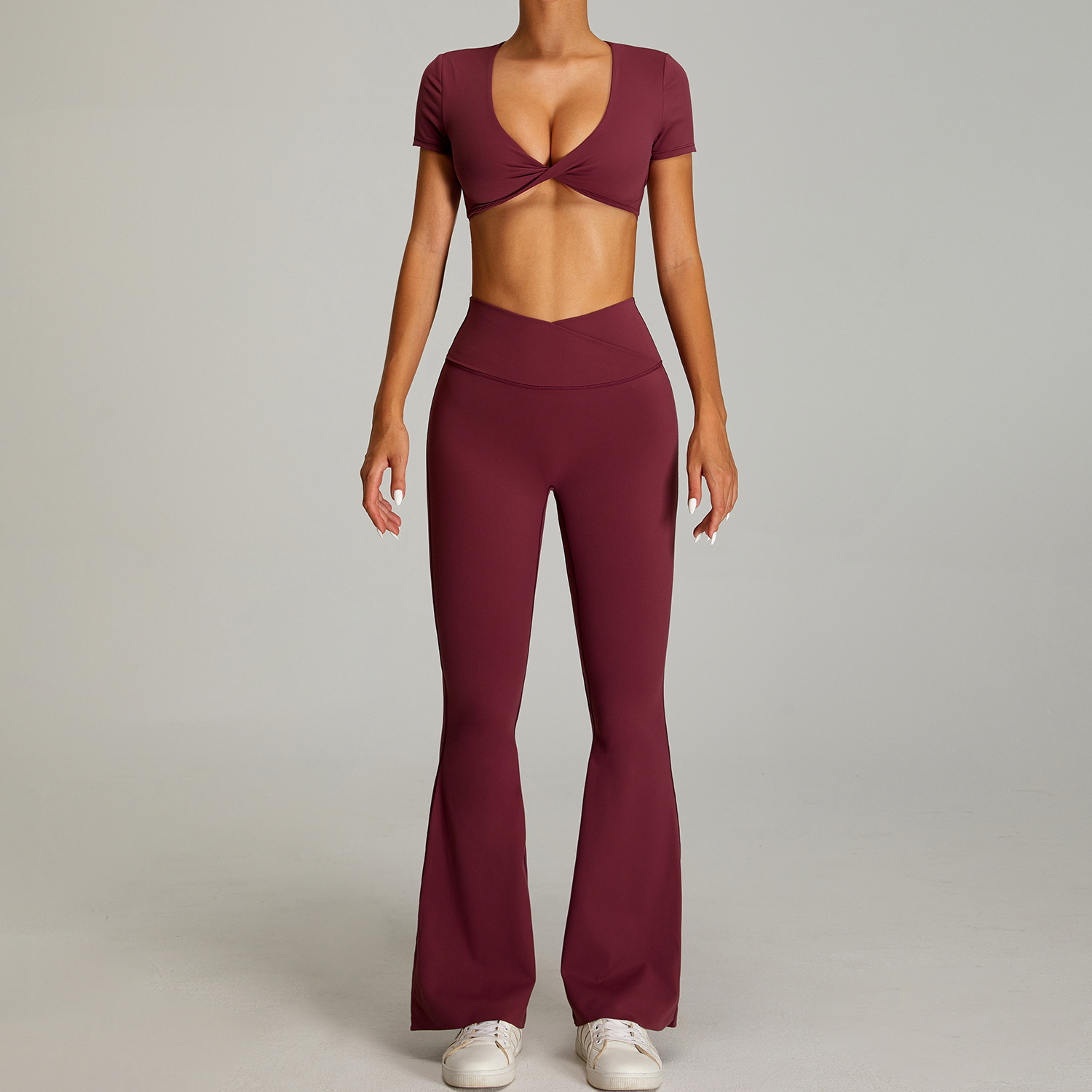 Ropa deportiva de 2 piezas par - Yoga Fitness Kleidung reseña y precio