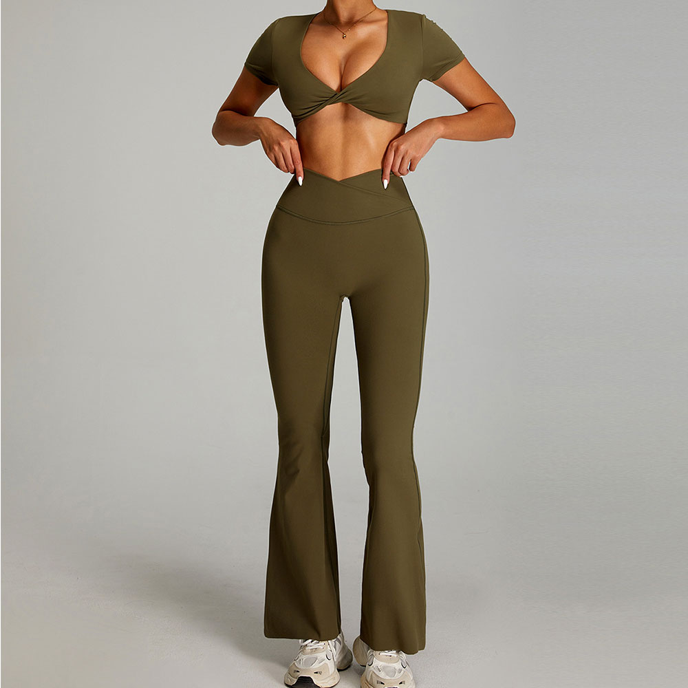 Ropa deportiva de 2 piezas par - Yoga Fitness Kleidung reseña y precio